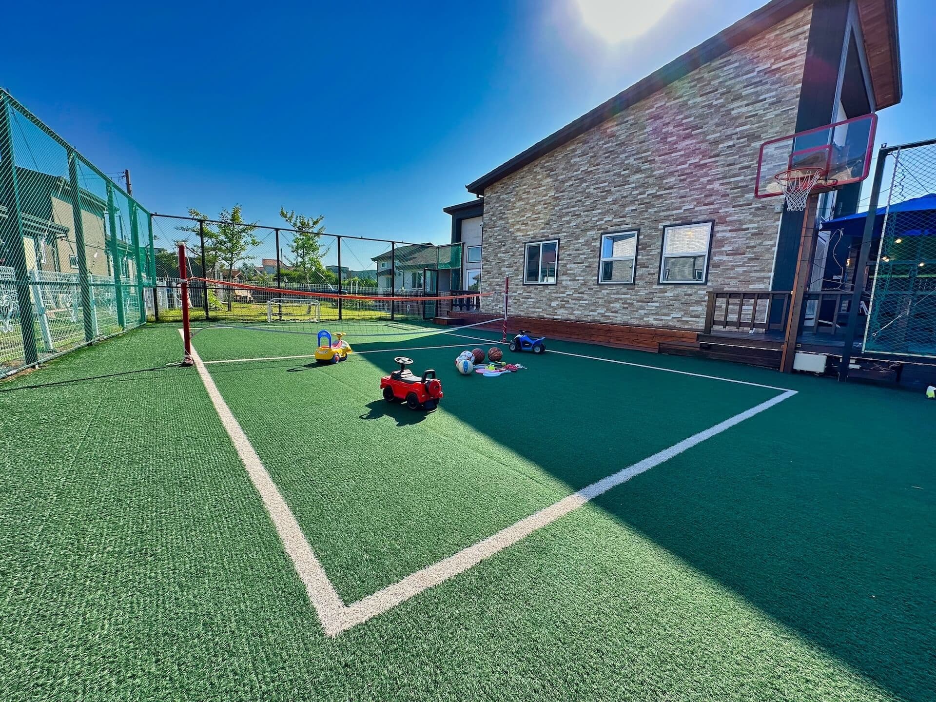 족구도, 풋살도 가능한 족구장